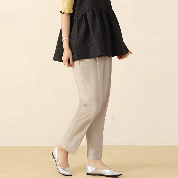 センタープレステーパードパンツ | Doux Belle  | 詳細画像14 