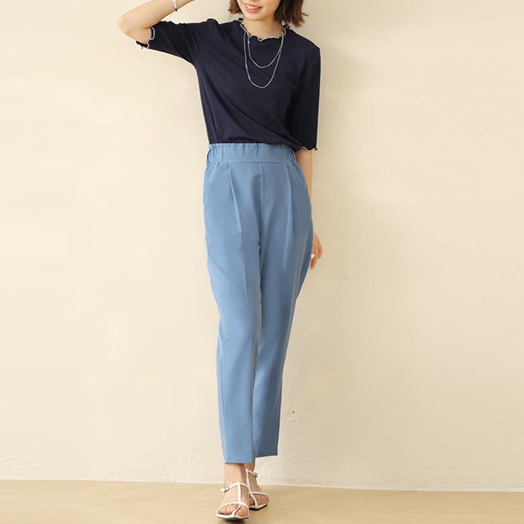 センタープレステーパードパンツ | Doux Belle  | 詳細画像21 