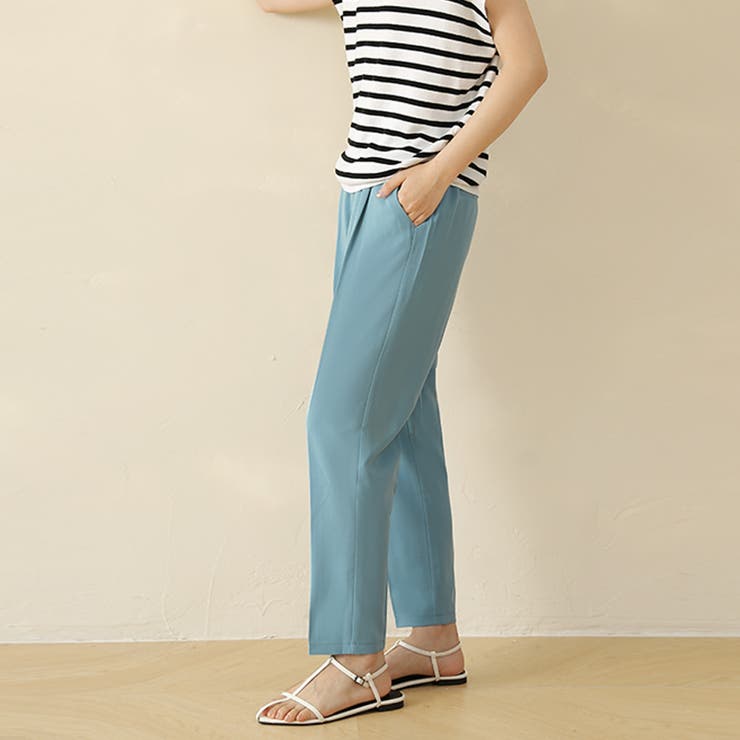 センタープレステーパードパンツ | Doux Belle  | 詳細画像3 