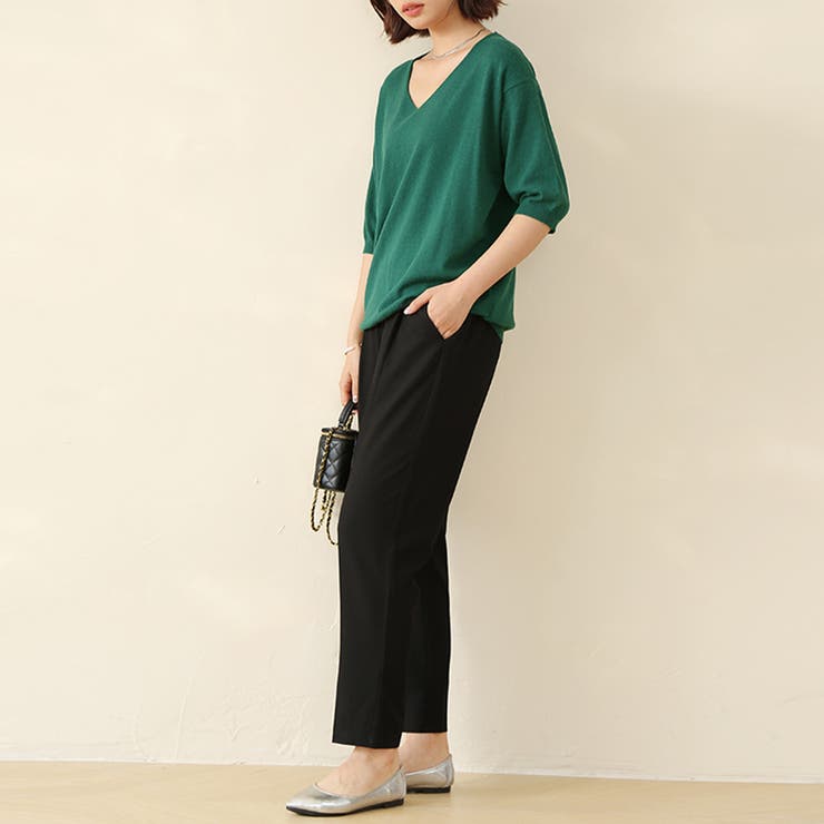 センタープレステーパードパンツ | Doux Belle  | 詳細画像30 