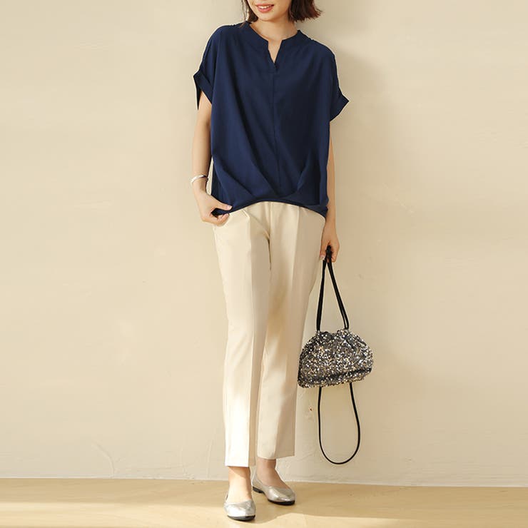 センタープレステーパードパンツ | Doux Belle  | 詳細画像5 