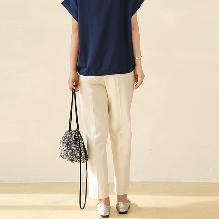 センタープレステーパードパンツ | Doux Belle  | 詳細画像7 