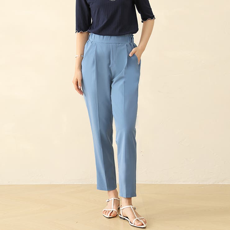 センタープレステーパードパンツ[品番：DBLW0002113]｜Doux Belle