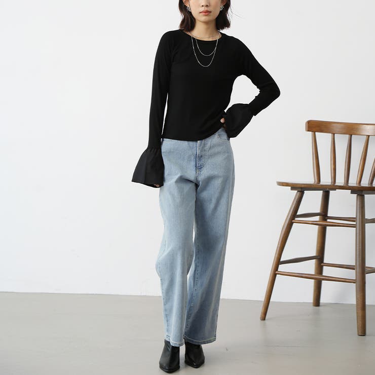 ボトムス ロング ワイド | Doux Belle  | 詳細画像4 