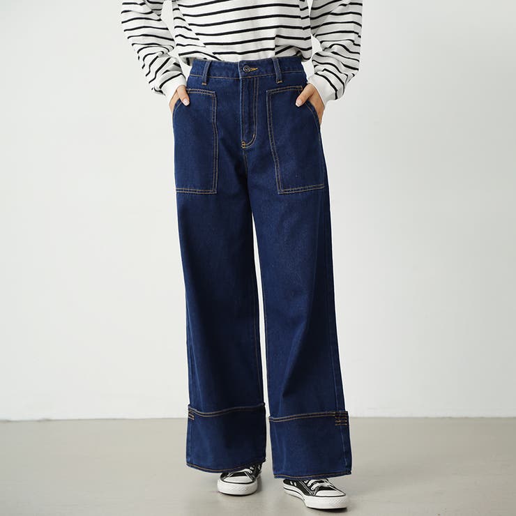 ボトムス ロング ワイド | Doux Belle  | 詳細画像1 