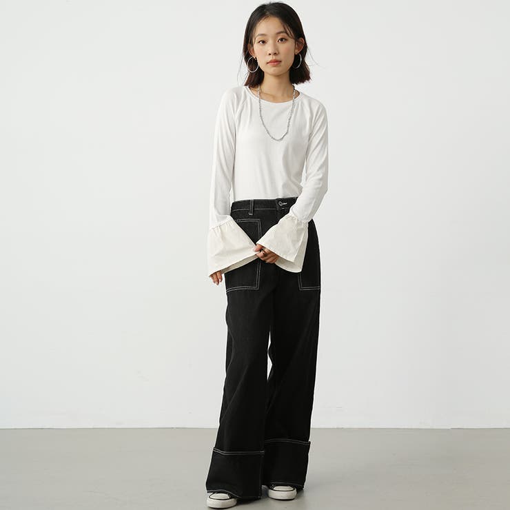 ボトムス ロング ワイド | Doux Belle  | 詳細画像13 