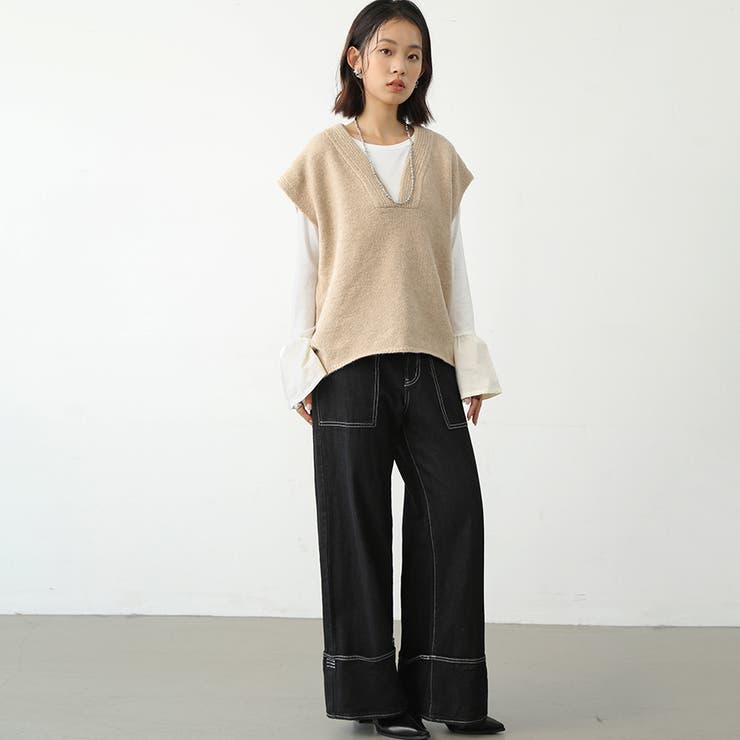 ボトムス ロング ワイド | Doux Belle  | 詳細画像14 