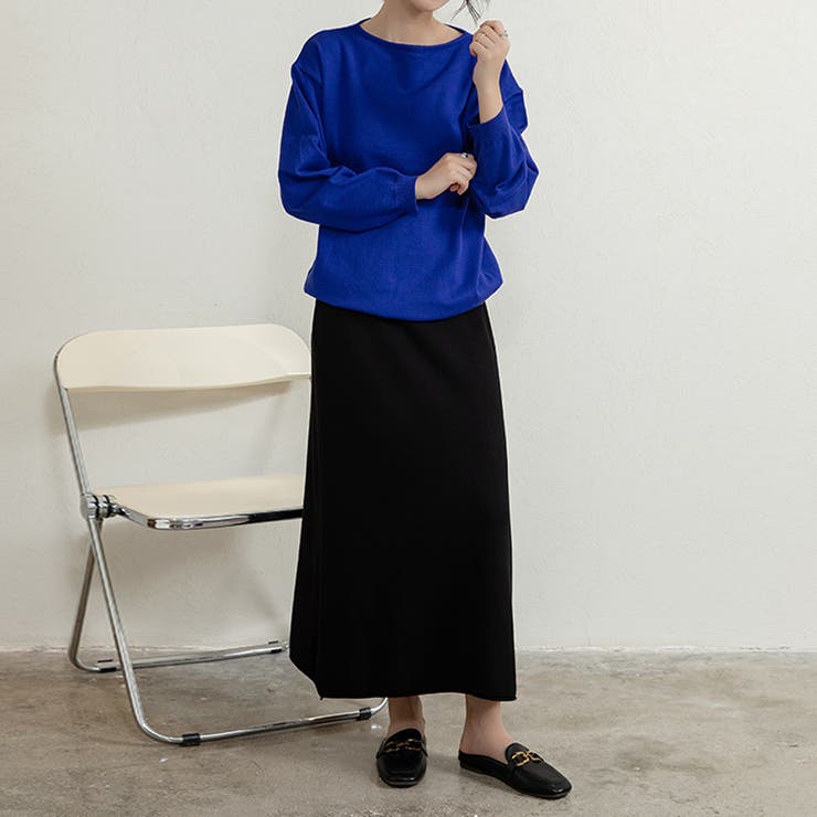 ニットAラインスカート ボトムス フレア | Doux Belle  | 詳細画像14 