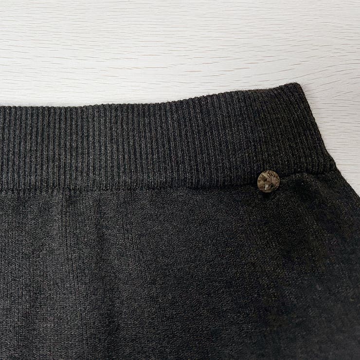 ニットAラインスカート ボトムス フレア | Doux Belle  | 詳細画像22 