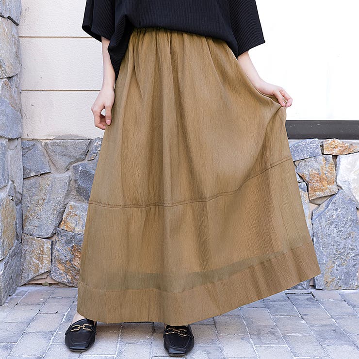 Aラインシアーフレアスカート | Doux Belle  | 詳細画像1 