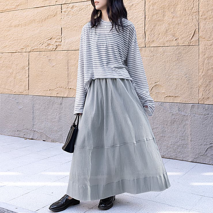 Aラインシアーフレアスカート | Doux Belle  | 詳細画像8 