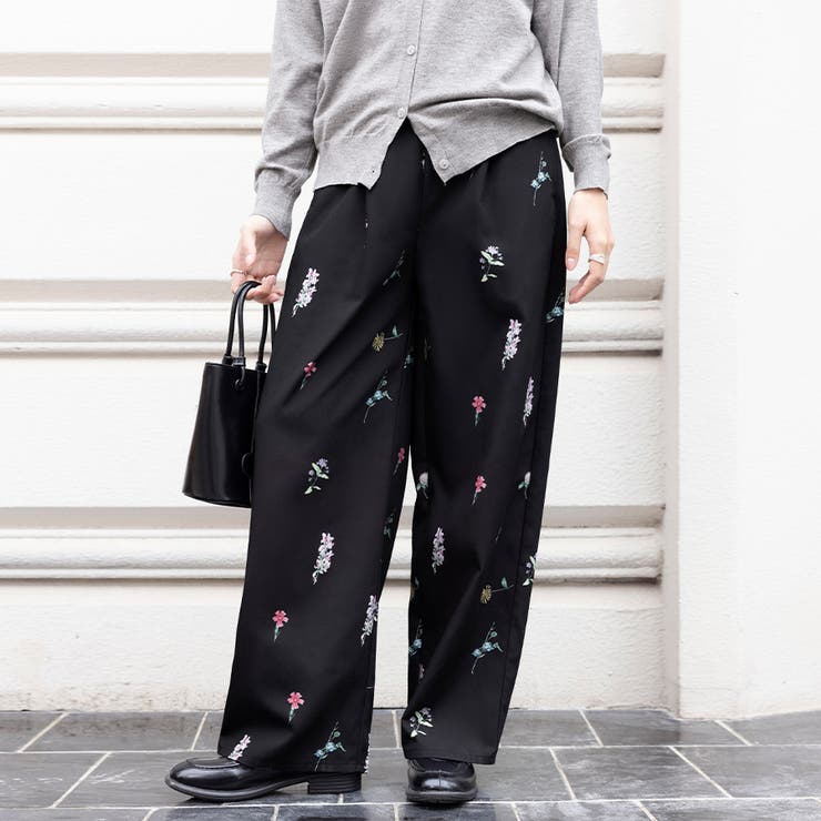 ボトムス パンツ ロング | Doux Belle  | 詳細画像1 