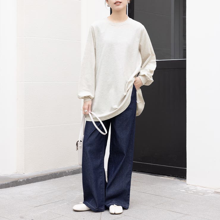 ストレートワイドデニムパンツ | Doux Belle  | 詳細画像4 