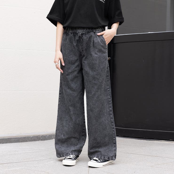 ストレートワイドデニムパンツ | Doux Belle  | 詳細画像8 