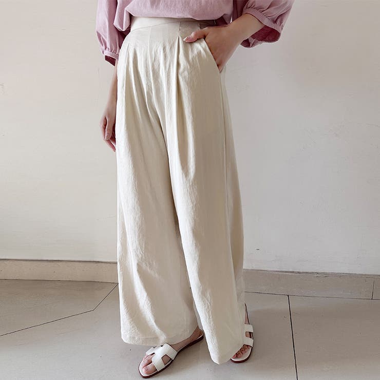 ハイウエストフレアパンツ | Doux Belle  | 詳細画像1 