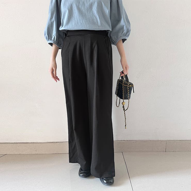 ハイウエストフレアパンツ | Doux Belle  | 詳細画像22 