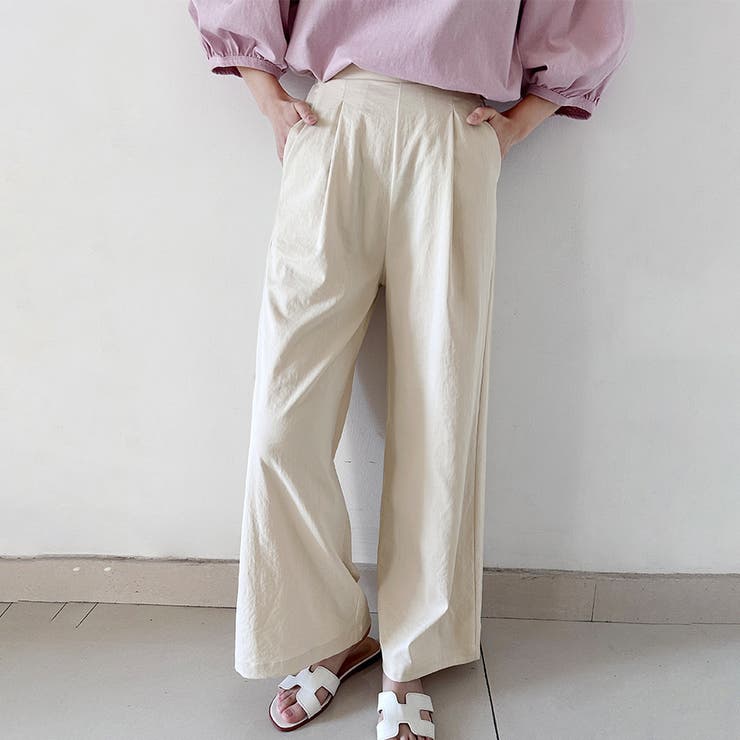 ハイウエストフレアパンツ | Doux Belle  | 詳細画像4 