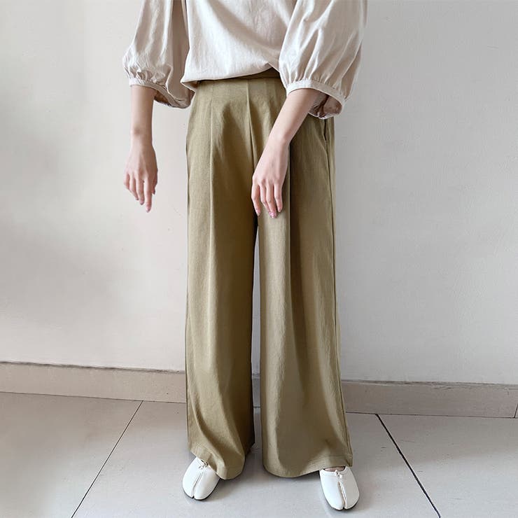 ハイウエストフレアパンツ | Doux Belle  | 詳細画像6 