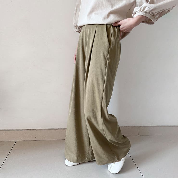 ハイウエストフレアパンツ | Doux Belle  | 詳細画像8 