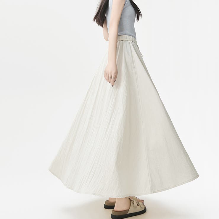 選べる4TYPEハイウエストワイドパンツ&ロングスカート | Doux Belle  | 詳細画像17 