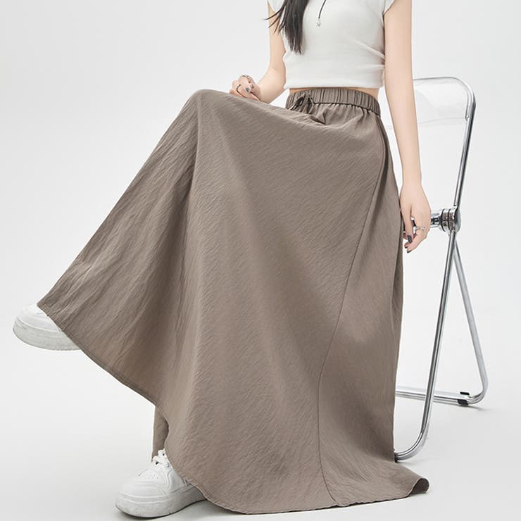 選べる4TYPEハイウエストワイドパンツ&ロングスカート | Doux Belle  | 詳細画像21 