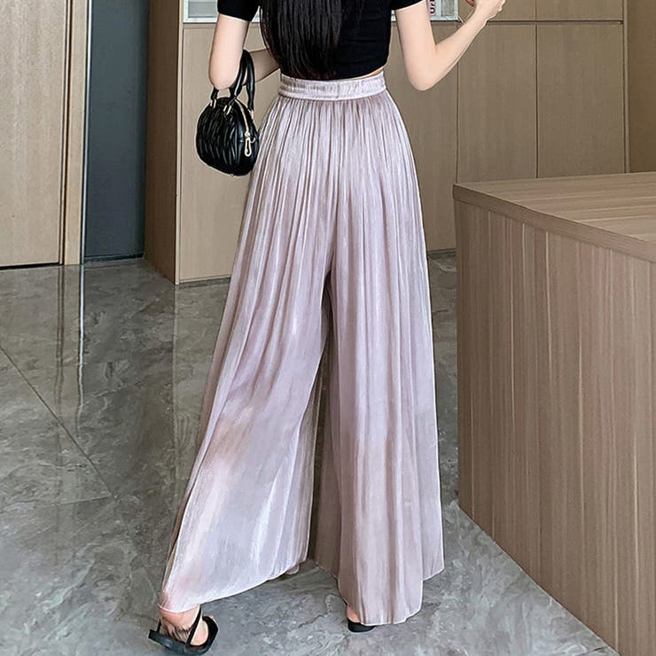 選べる4TYPEハイウエストワイドパンツ&ロングスカート | Doux Belle  | 詳細画像27 