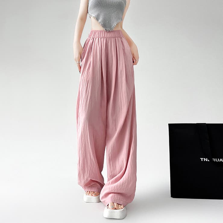 ハイウエストロングパンツ | Doux Belle  | 詳細画像11 