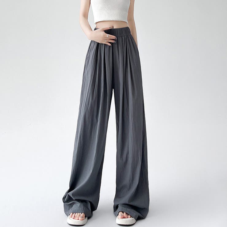 ハイウエストロングパンツ | Doux Belle  | 詳細画像13 