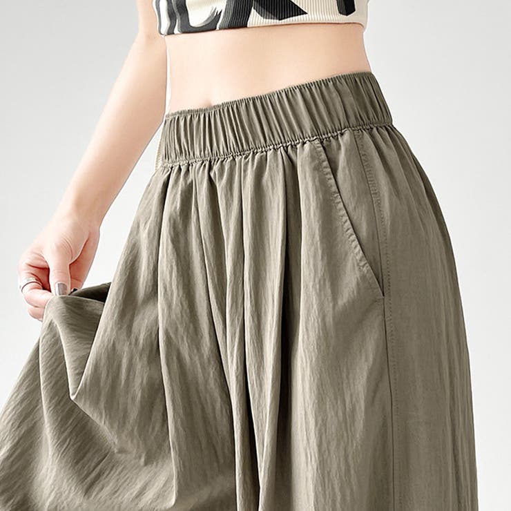 ハイウエストロングパンツ | Doux Belle  | 詳細画像4 