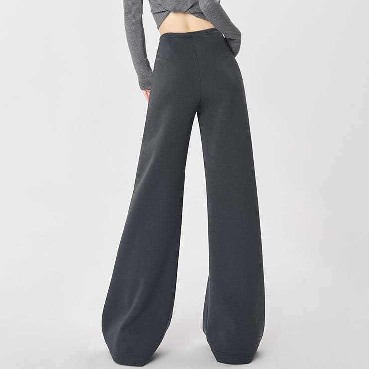 ハイウエストワイドスエットパンツ | Doux Belle  | 詳細画像9 