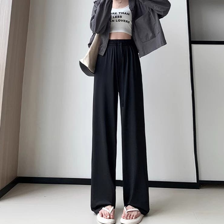 ストレートルーズパンツ | Doux Belle  | 詳細画像11 