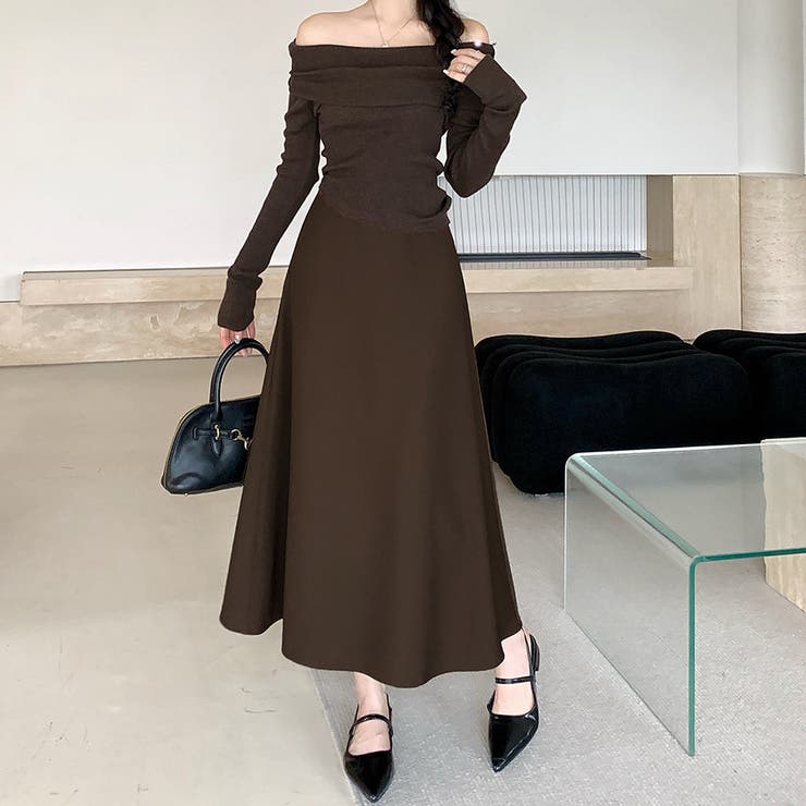 Aラインフレアスカート | Doux Belle  | 詳細画像12 