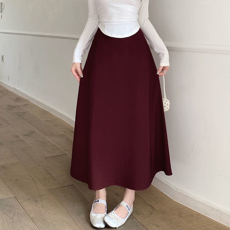 Aラインフレアスカート | Doux Belle  | 詳細画像14 