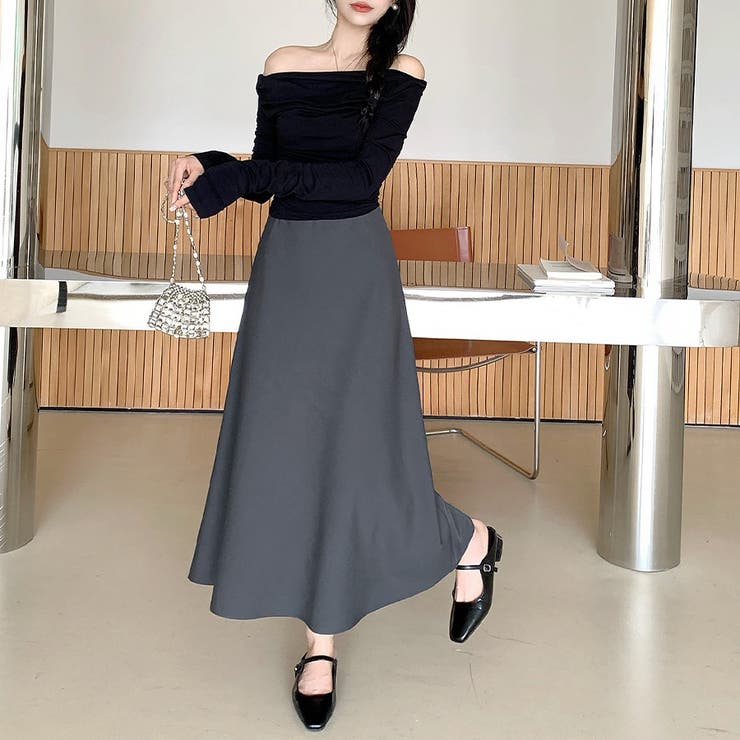 Aラインフレアスカート | Doux Belle  | 詳細画像4 