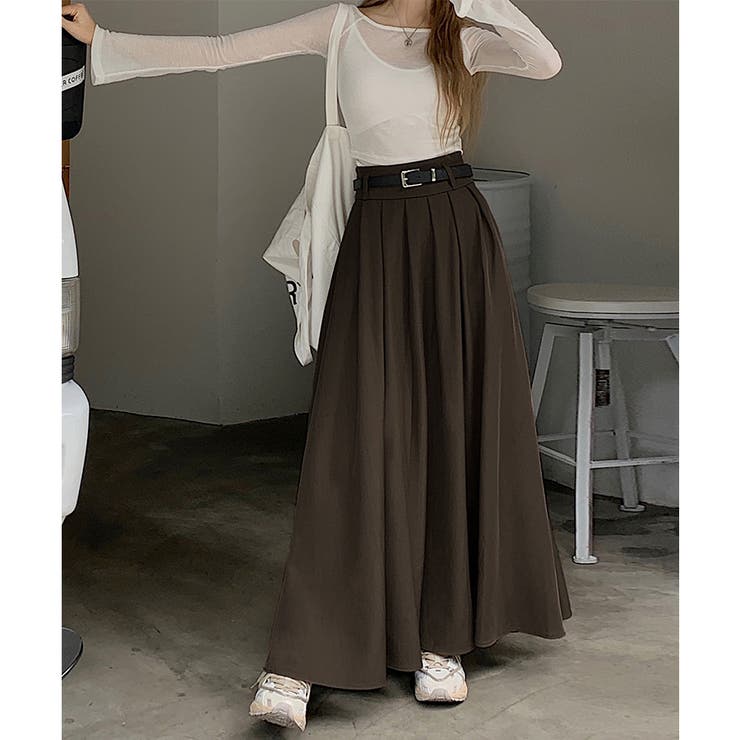 ロングプリーツスカート | Doux Belle  | 詳細画像12 