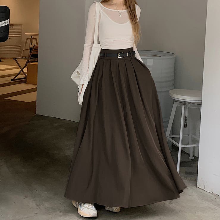 ロングプリーツスカート | Doux Belle  | 詳細画像14 