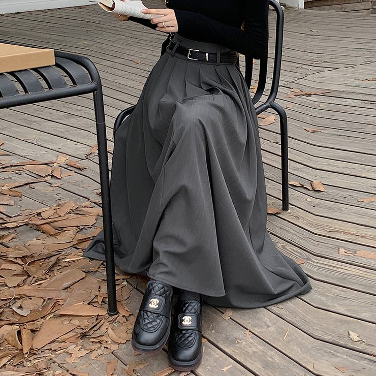 ロングプリーツスカート | Doux Belle  | 詳細画像2 