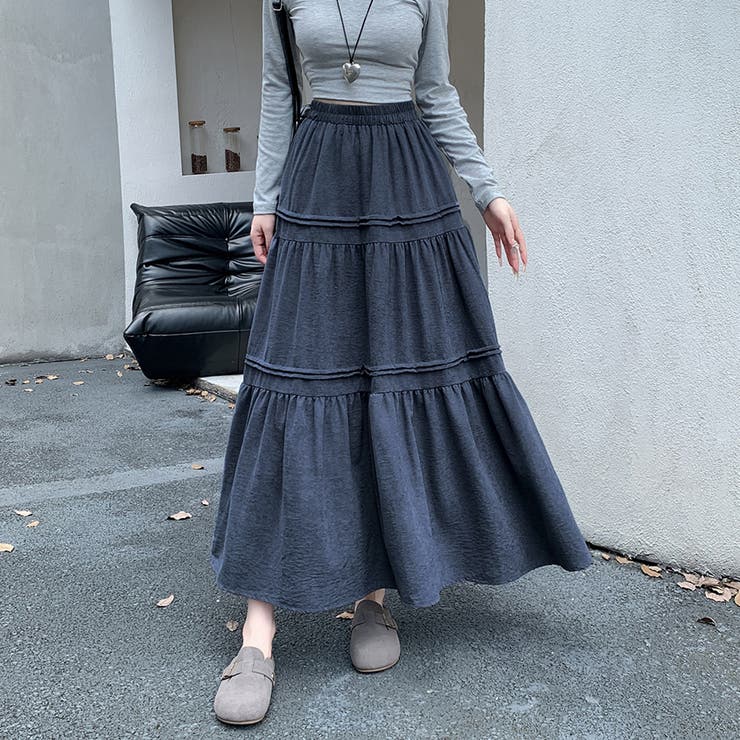 ティアードロングスカート | Doux Belle  | 詳細画像9 