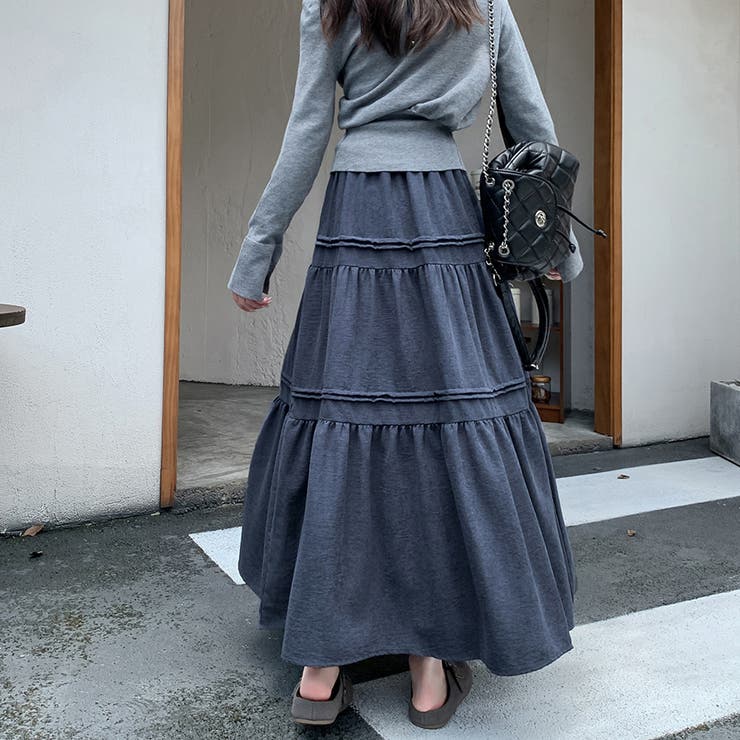 ティアードロングスカート | Doux Belle  | 詳細画像11 