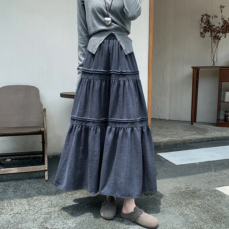 ティアードロングスカート | Doux Belle  | 詳細画像12 