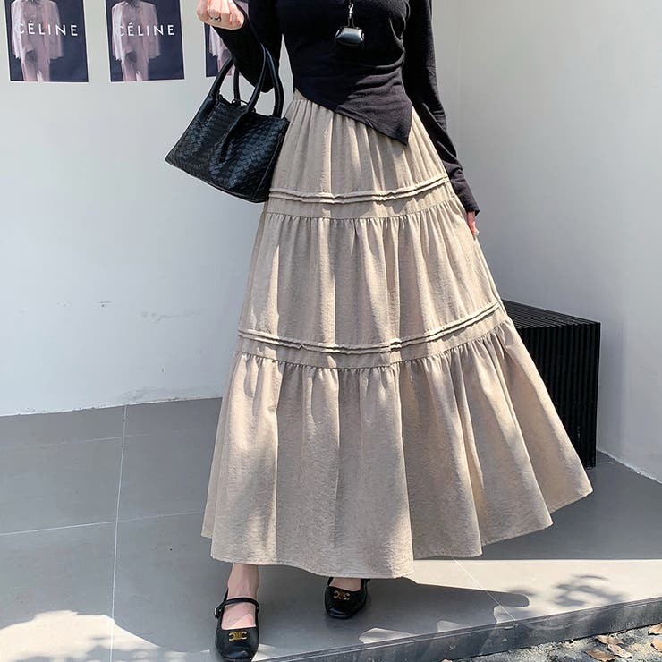 ティアードロングスカート | Doux Belle  | 詳細画像2 