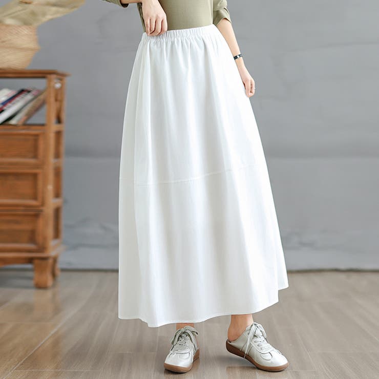 エアリーAラインスカート | Doux Belle  | 詳細画像7 