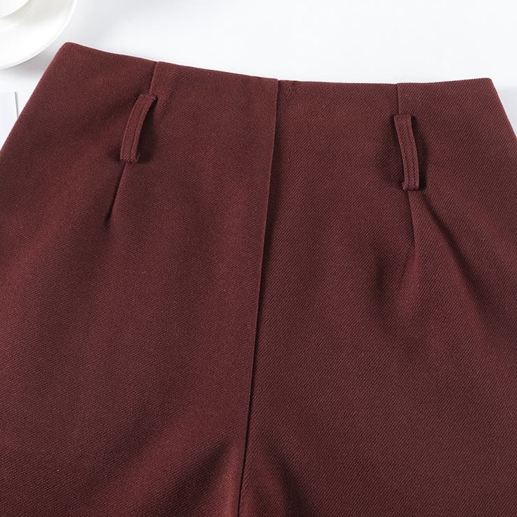 サイドスリット入りワイドパンツ | Doux Belle  | 詳細画像18 