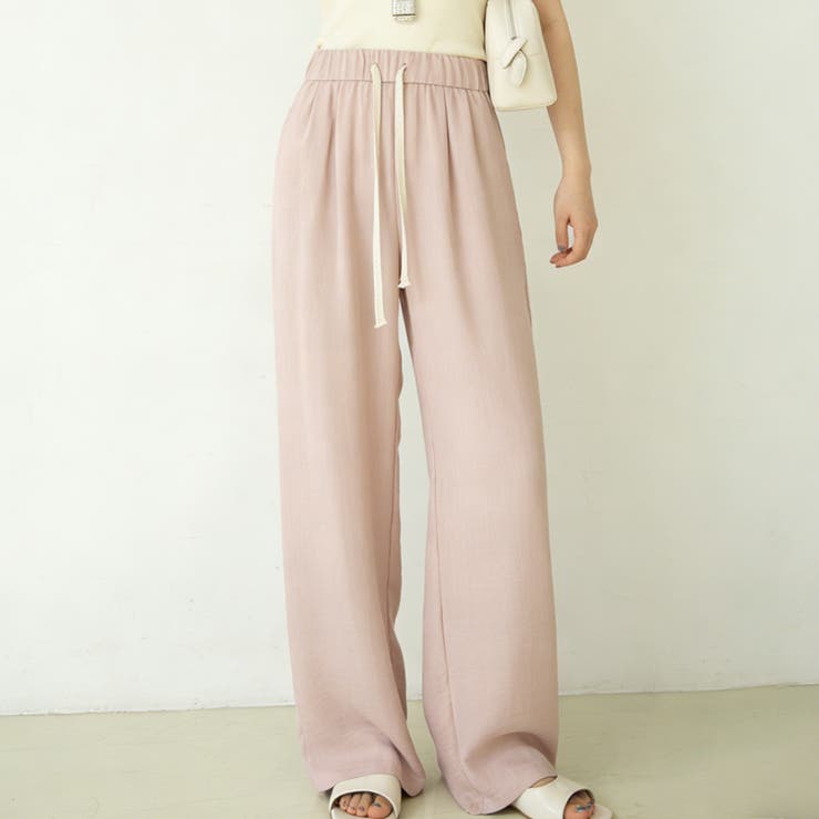 シンプルワイドパンツ レディース パンツ | Doux Belle  | 詳細画像9 