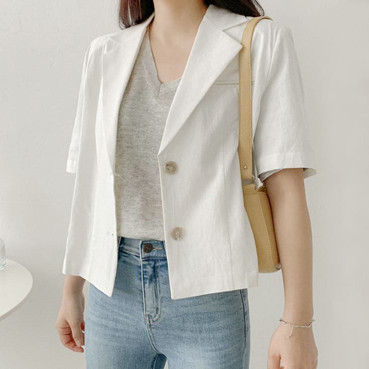 スーツジャケット レディース 半袖 テーラードジャケット 品番 Dblw Doux Belle ドゥーベル のレディースファッション通販 Shoplist ショップリスト