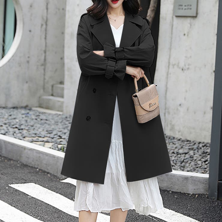 トレンチコート レディース アウター コート スプリングコート 品番 Dblw Doux Belle ドゥーベル のレディース ファッション通販 Shoplist ショップリスト