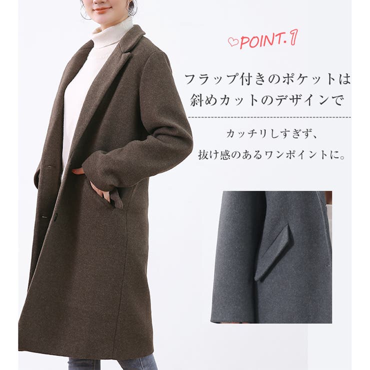 最終値下げ⭐︎未使用✴︎ビジネスエキスパート✴︎チェスターコート 詰め込も
