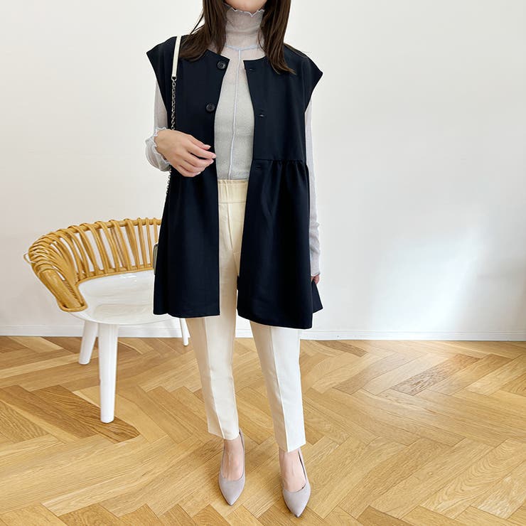 トップス ベスト レディースファッション | Doux Belle  | 詳細画像4 