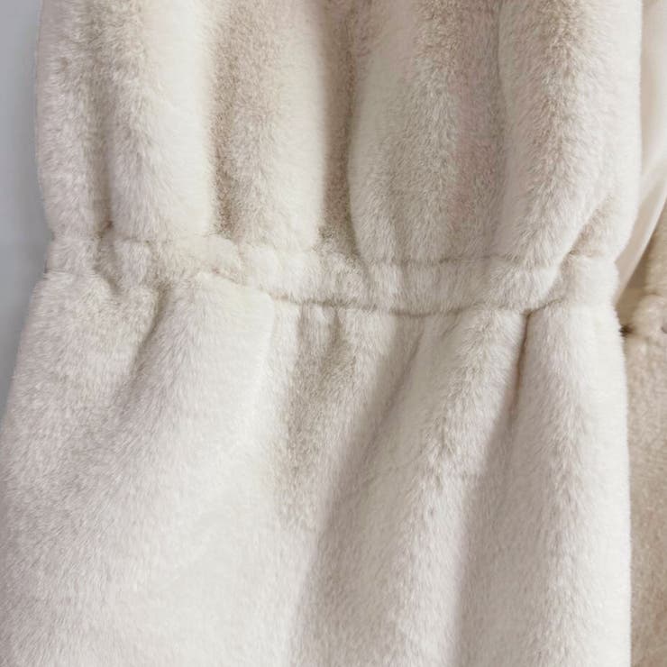 ペプラム ファージャケット ファーベスト[品番：DBLW0001745]｜Doux