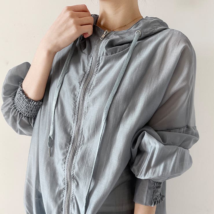 オーバーサイズシアーパーカ | Doux Belle  | 詳細画像7 